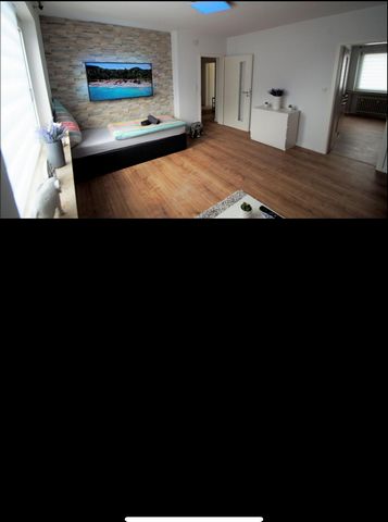 Description: Apartment 3 (BGL-12) up to 6 people. the lovingly furnished apartments on the ground floor are suitable for families, trade fair visitors and fitters. It is located in the district of Bergisch Gladbach Zentrum (2km away). The spacious ap...