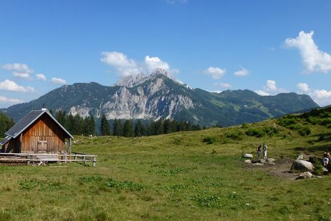 Este acogedor apartamento está ubicado en una parcela maravillosamente tranquila en Tröpolach, a poca distancia de la góndola de Nassfeld. Las parejas pueden pasar aquí unas maravillosas vacaciones en Carintia y tomar el sol y relajarse en el jardín ...