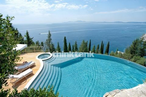 For Sale Luxury Villa of 650 sqm with Panoramic Sea View in Agni, Corfu Exclusive villa located in the renowned area of Agni, in the northeast of Corfu, built on the rock 25 meters above one of the most spectacular bays of the island. A unique opport...