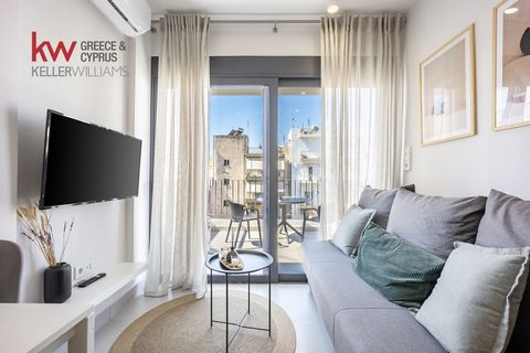 Fully furnished studio apartment for sale in Pangrati – Agios Artemios. Studio apartment of 30 sq.m., located on the 4th floor, built in 2025, ideal for investment or owner occupancy. It consists of a single space combining bedroom and living area, o...
